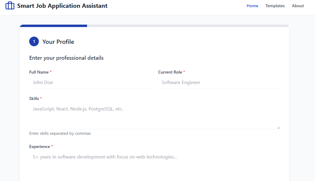 Smart Job Application Assistant